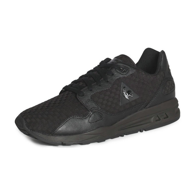 Le Coq Sportif R 900 Woven Noir - Chaussures Baskets Basses Femme